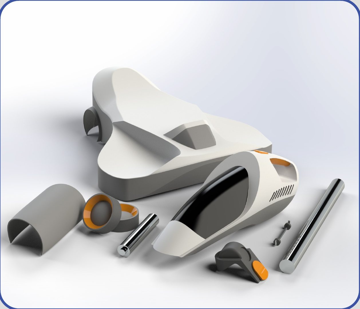 Exploded components